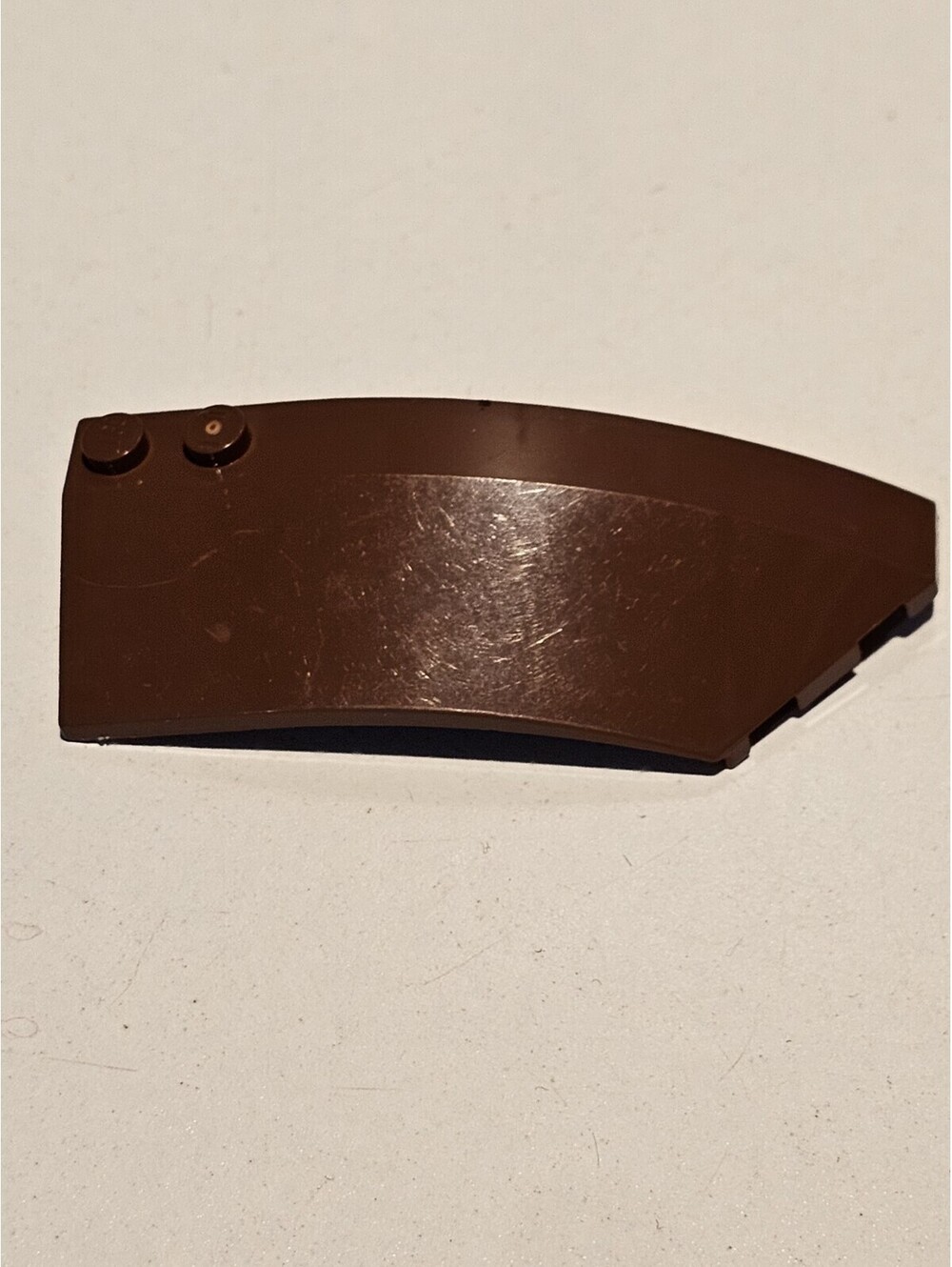 Lego Wedge Brick Curved Slope 8x3x2 Open 41749 Brown
